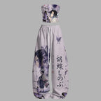 Demon Slayer Tight Casual Camisole Tops & Elasticated Trousers Two-Piece Set