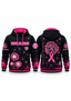 Chicago Bears Breast Cancer Awareness Dandelion Hoodie