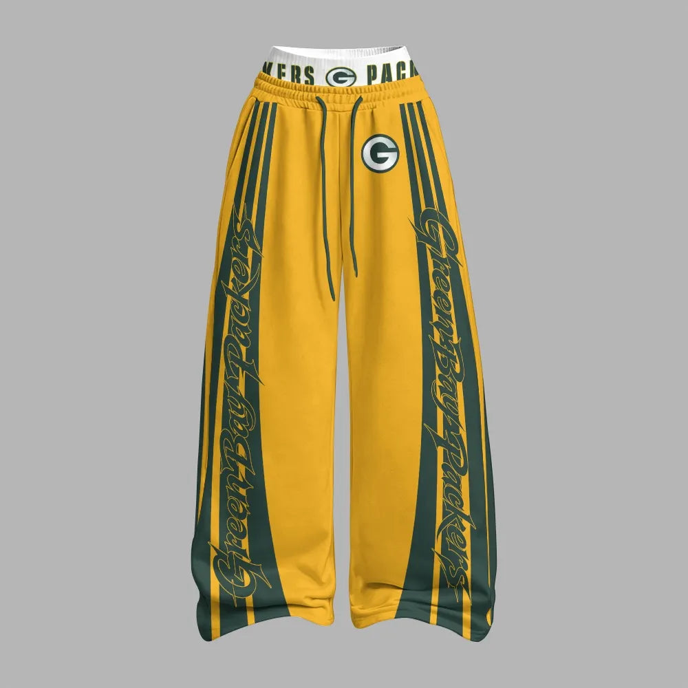 Green Bay Packers Zip-up hooded jacket and elastic-waist pants set | NFL