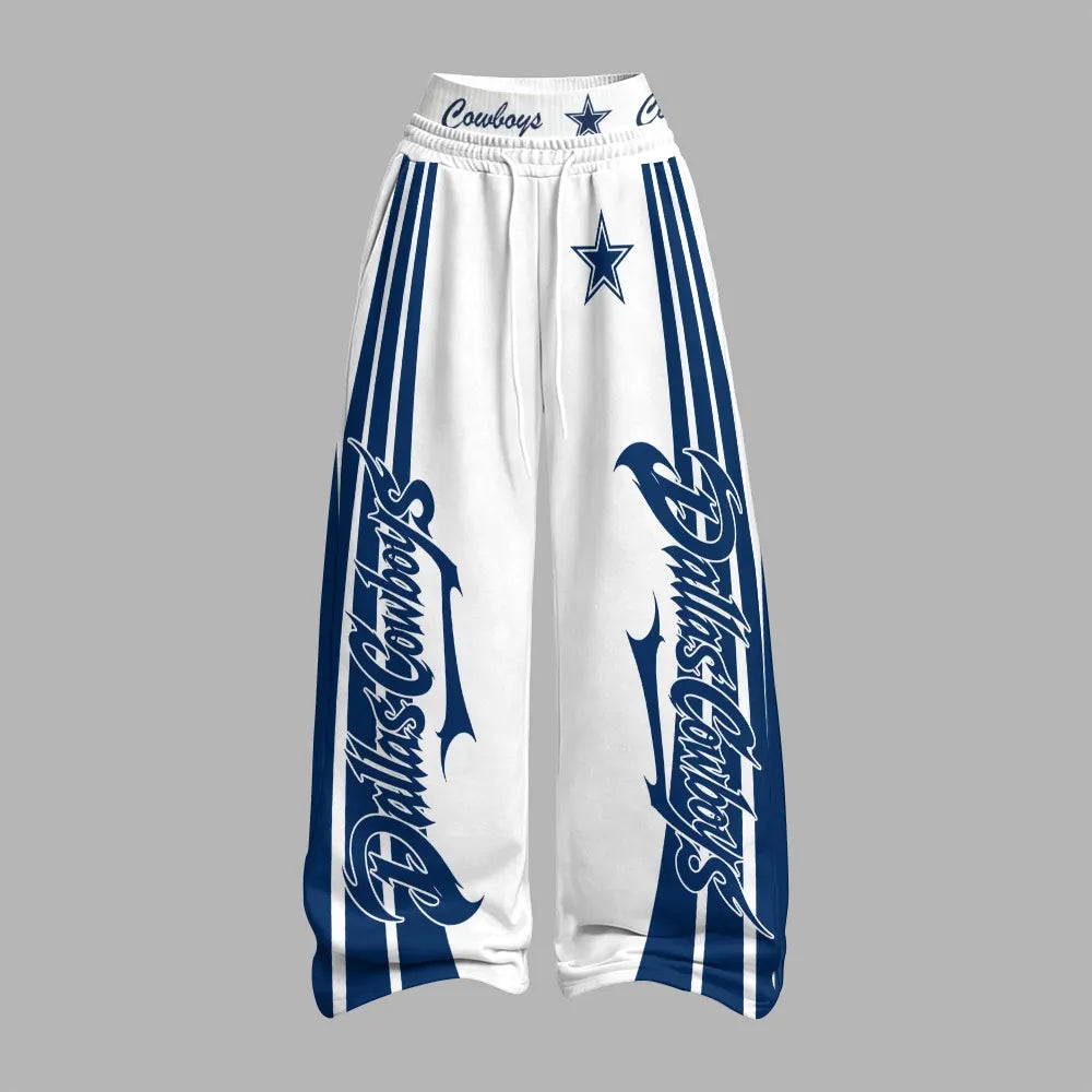 Dallas Cowboys Zip-up hooded jacket and elastic-waist pants set | NFL