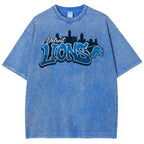 Detroit Lions Unisex Vintage Washed T-shirt