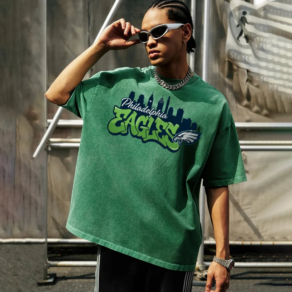 Philadelphia Eagles Unisex Vintage Washed T-shirt
