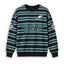 Men's Philadelphia Eagles Striped NFL Crew Neck Sweatshirt