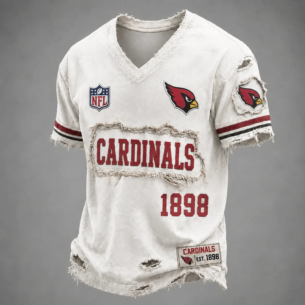ARI x NFL LUXURY V-Neck T-Shirt 3005 DatND DVT