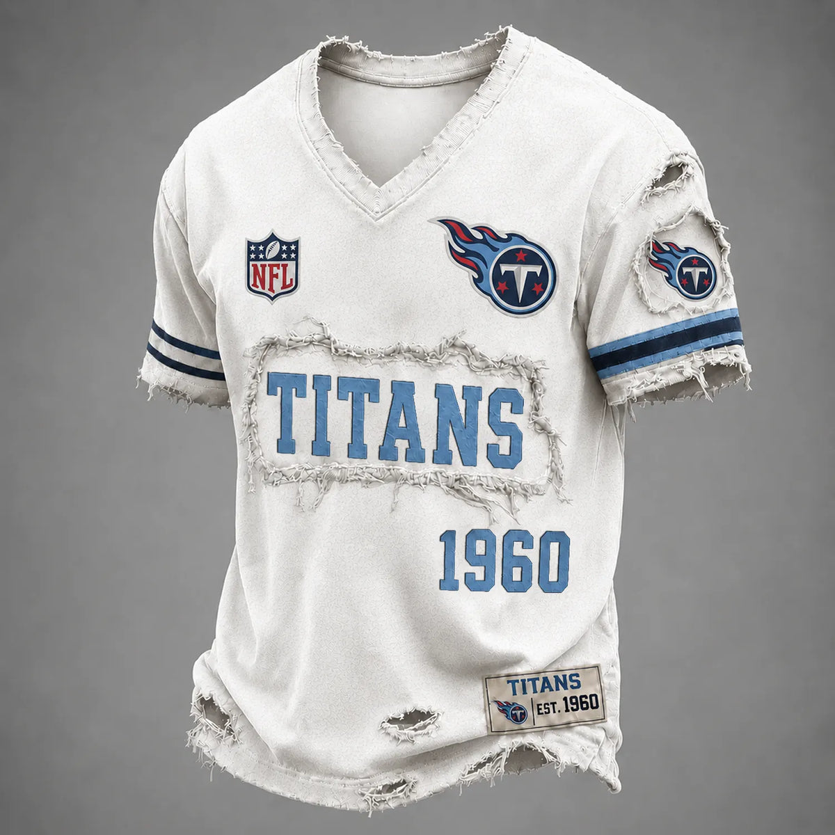 TEN x NFL LUXURY V-Neck T-Shirt 3005 DatND DVT