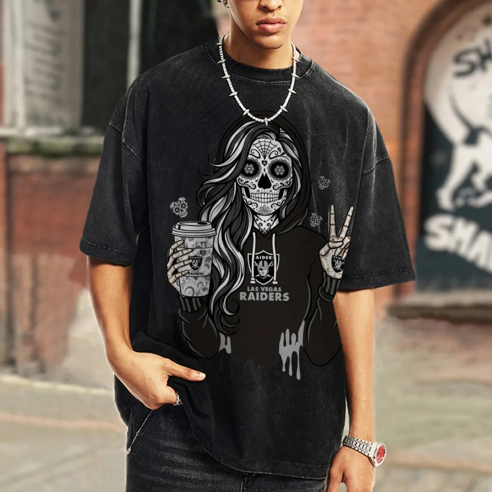 Unisex ¡°Las Vegas Raiders¡± Vintage Washed Tee