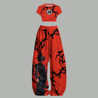 DRAGON BALL Women T-Shirt  & Elasticated Trousers Two-Piece Set