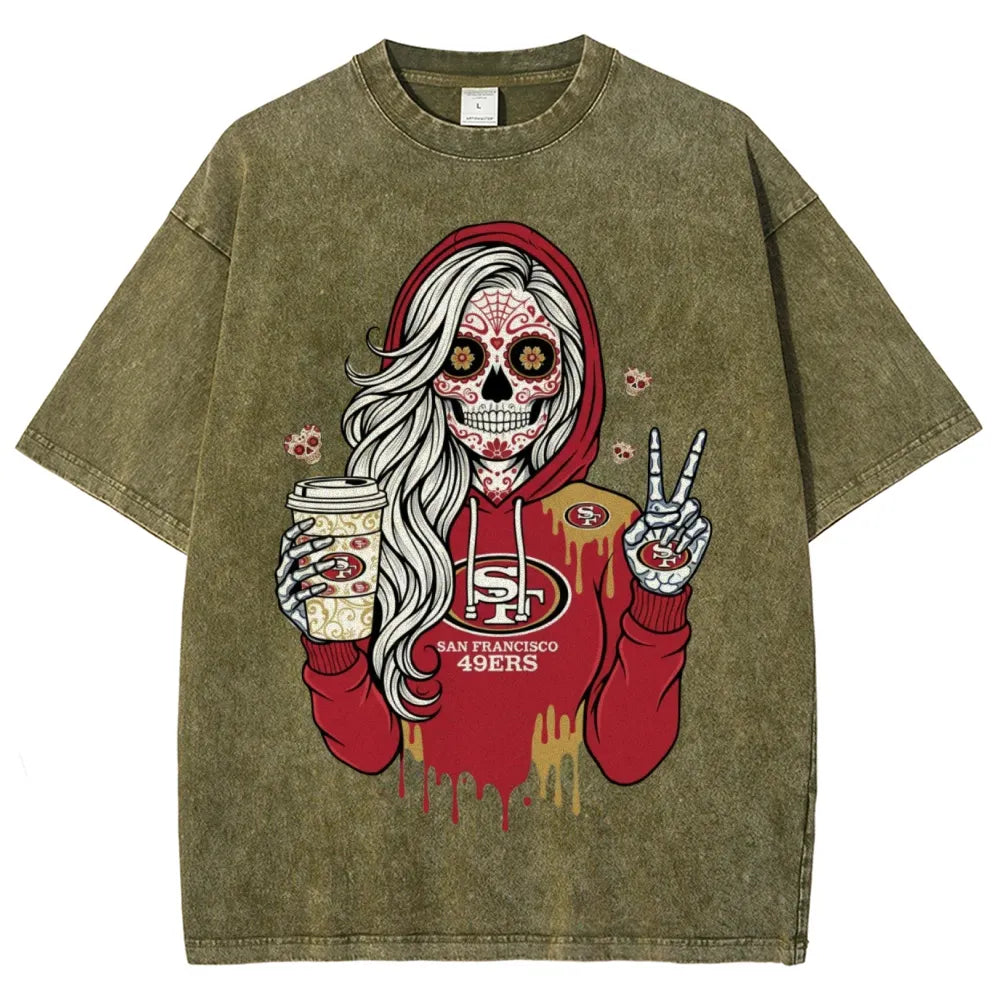 Unisex ¡°San Francisco 49ers¡± Washed T-Shirt