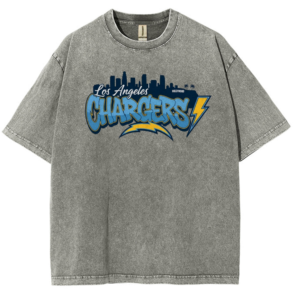 Los Angeles Chargers Unisex Vintage Washed T-shirt