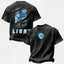 Detroit Lions Printed Unisex 100% Pure Cotton Washed T-Shirt