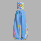 Pokémon Tight Casual Camisole Tops & Elasticated Trousers Two-Piece Set