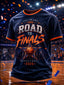 Men's Classic Basketball Fan Graphic Print T-shirt
