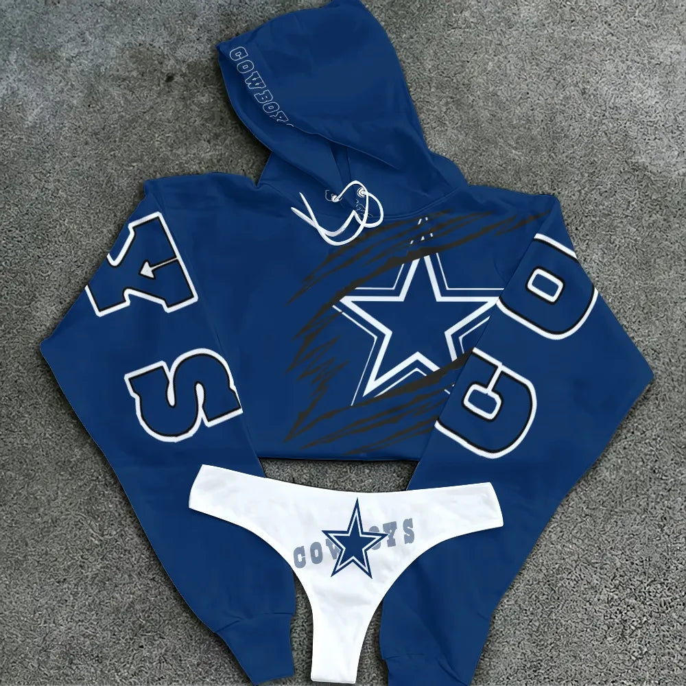 Dallas Cowboys Women's Hoodie Set