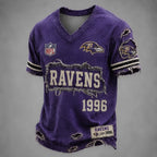 BAL x NFL LUXURY V-Neck T-Shirt 3005 DatND DVT