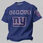 "New York Giants" Printed Oversized Unisex T-shirt