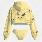 "Pokémon" Women's Hooded Thicken Suit Set