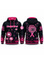 Miami Dolphins Breast Cancer Awareness Dandelion Hoodie