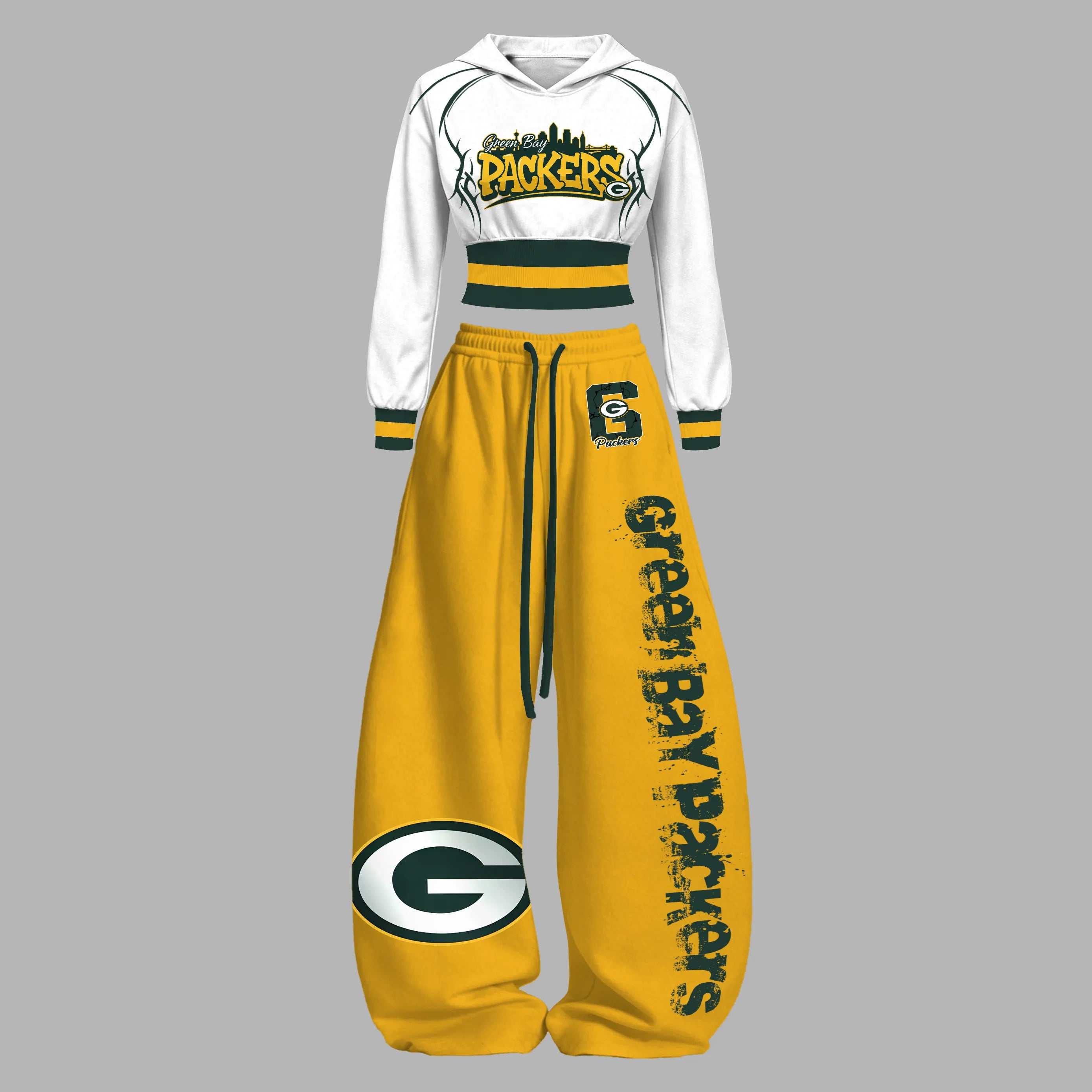 "Green Bay Packers" Slim-fit sweatshirt and trousers set Secondary image