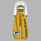 "Green Bay Packers" Slim-fit sweatshirt and trousers set