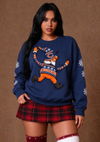 Women's Chicago Bears Christmas Crewneck Sweatshirt
