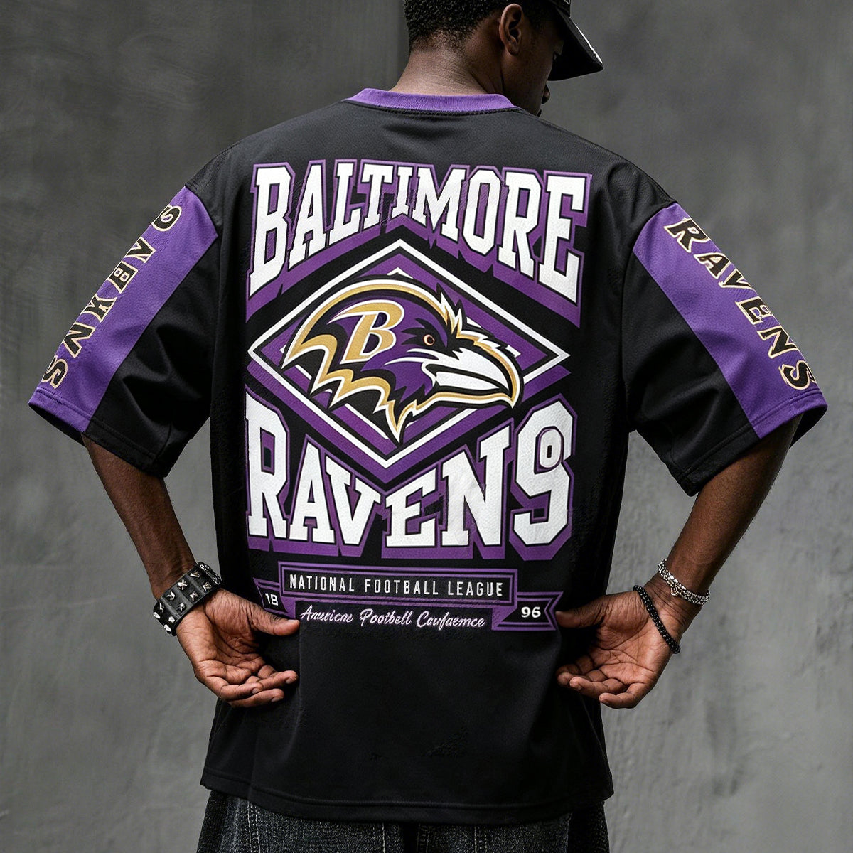 Baltimore Ravens Vintage Logo Jersey Shirts Main image