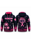 San Francisco 49ers Breast Cancer Awareness Dandelion Hoodie