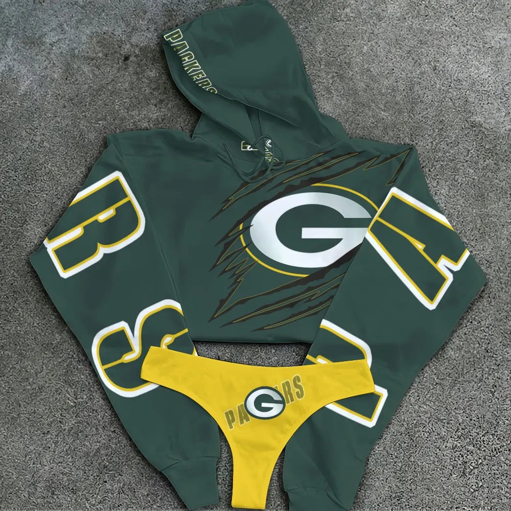 Green Bay Packers Women's Hoodie Set