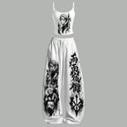Jujutsu Kaisen Top & Elasticated Trousers Two-Piece Set