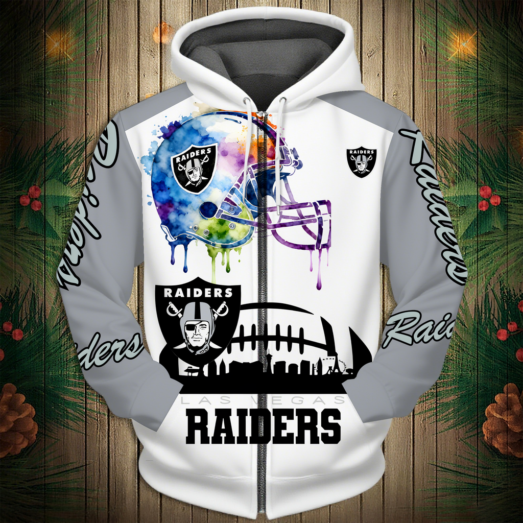 Las Vegas Raiders 2026 New 3D Graphic Hoodie
