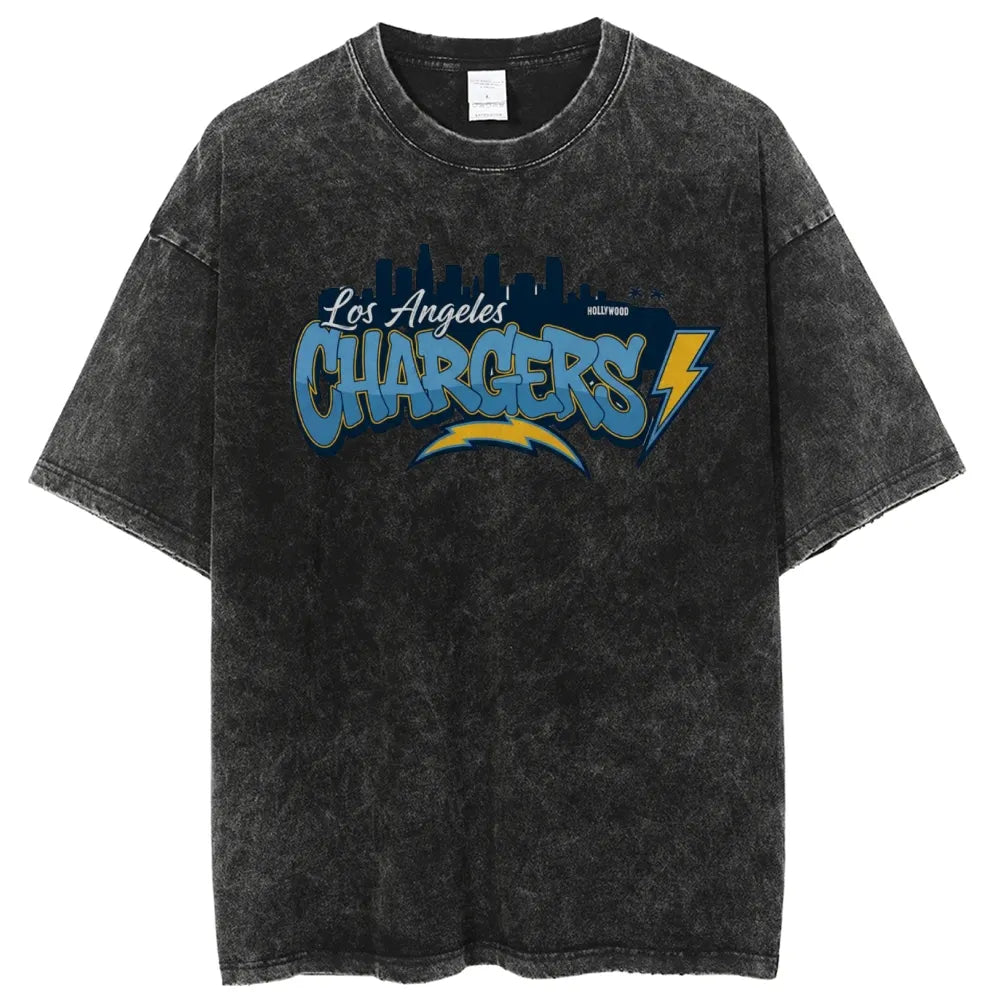 Los Angeles Chargers Unisex Vintage Washed T-shirt