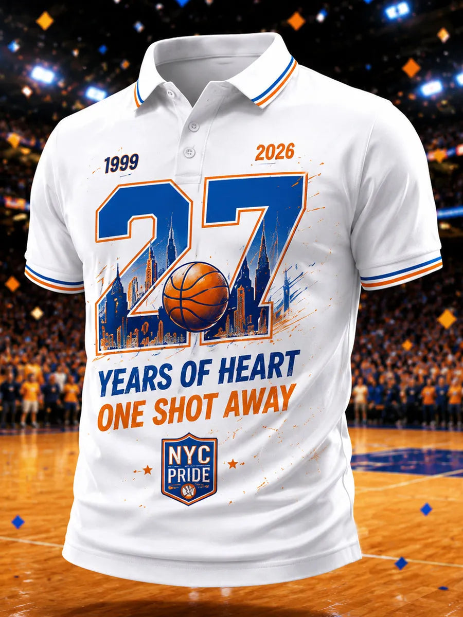 Men's 27 Years Of Heart One Shot Away New York Polo Main image