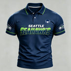 Seattle Seahawks Men's Polo T-Shirt