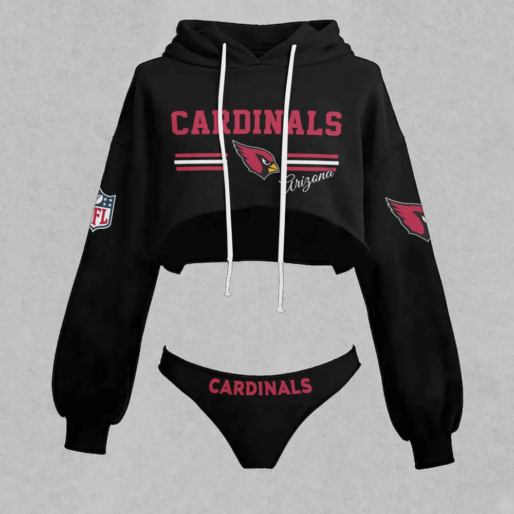 Arizona Cardinals Cropped Hoodie & Bottom Set Main image