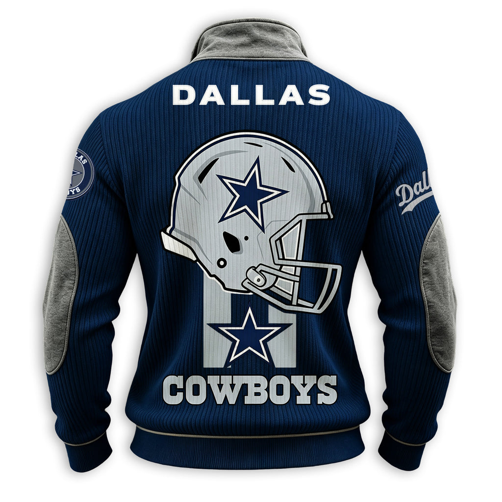 Men’s Dallas Cowboys 1/4 Zip Pullover Sweatshirt