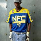 Los Angeles Rams NFC Champions Graphic Jersey Shirts