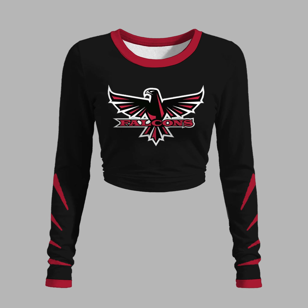 "Atlanta Falcons" Long-sleeved double-layer stretch pants set
