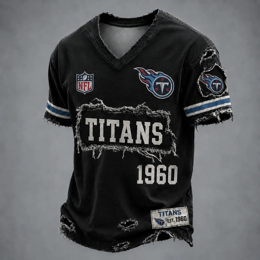 TEN x NFL LUXURY V-Neck T-Shirt 3005 DatND DVT