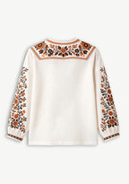 Cincinnati Bengals Floral Printed V-Neck Long Sleeve Shirt