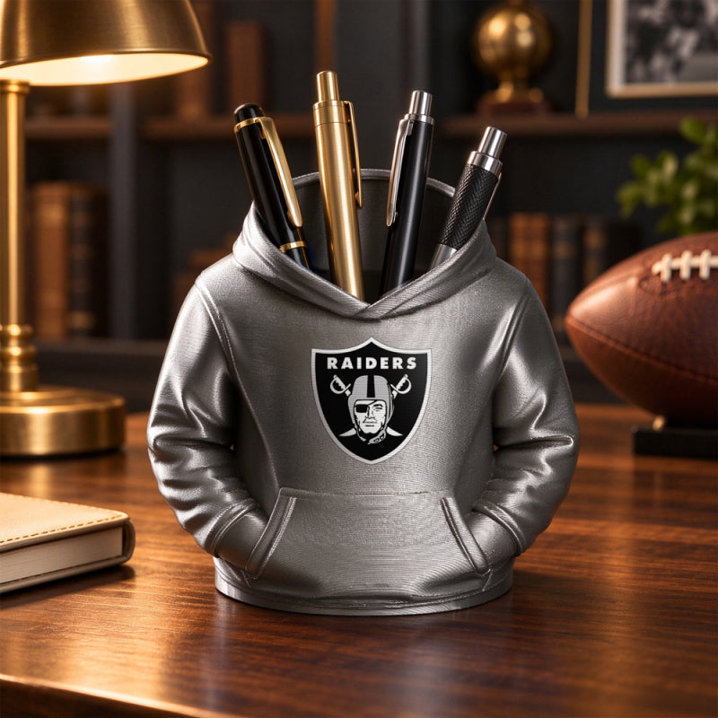 3D Printed Football Hoodie Pen Holder | Team Desk Organizer