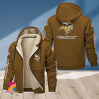 Minnesota Vikings Multicolor Thick Zip-Up Hoodie
