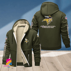 Minnesota Vikings Multicolor Thick Zip-Up Hoodie