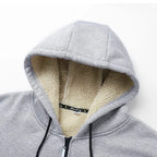 New England Patriots Premium Thick Zip-Up Hoodie