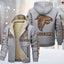 Atlanta Falcons Premium Sherpa-Lined Winter Hoodie – Personalized Edition