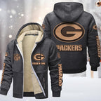 Green Bay Packers Premium Sherpa-Lined Winter Hoodie – Personalized Edition