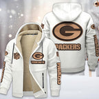 Green Bay Packers Premium Sherpa-Lined Winter Hoodie – Personalized Edition