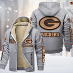 Green Bay Packers Premium Sherpa-Lined Winter Hoodie – Personalized Edition