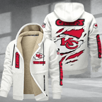 Kansas City Chiefs Premium Thick Zip-Up Hoodie