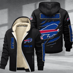 Buffalo Bills Premium Thick Zip-Up Hoodie