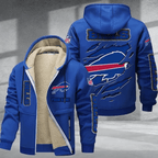 Buffalo Bills Premium Thick Zip-Up Hoodie