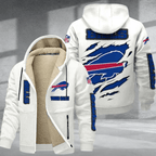 Buffalo Bills Premium Thick Zip-Up Hoodie